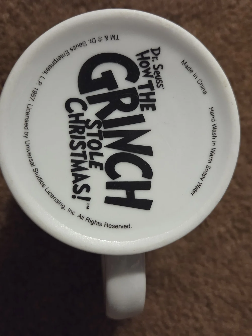 Set Of 2 Grinch Coffee Cups